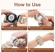 Load image into Gallery viewer, Adjustable Smart Watch Scrunchies