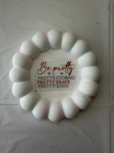 Load image into Gallery viewer, Gypsum Bubble Tray with Quote