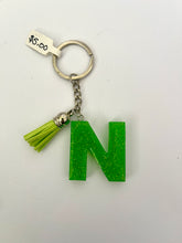 Load image into Gallery viewer, Resin Letter Keyrings 🌟🌟CLEARANCE🌟🌟