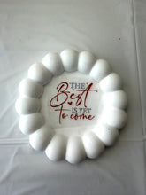 Load image into Gallery viewer, Gypsum Bubble Tray with Quote