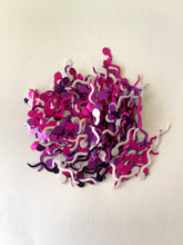 Load image into Gallery viewer, “Tadpole” Shaped Glitter