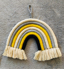 Load image into Gallery viewer, Woven Rainbow Wall Decor