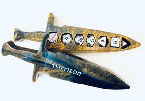 Custom Made Resin DnD Dice Holder