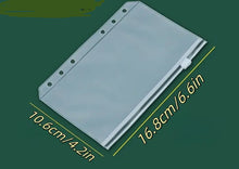 Load image into Gallery viewer, 10 Pack A6 Budget Binder Pockets
