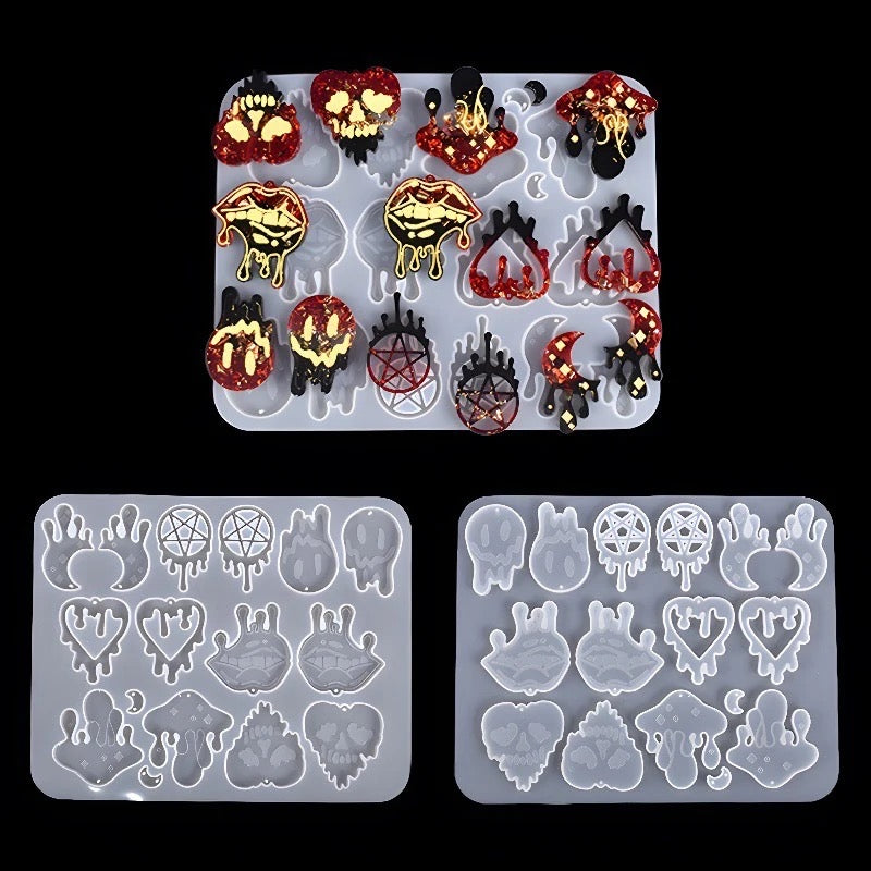 Halloween Earring Mould