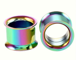 2pcs Stainless Steel Hollow Ear Expanders