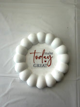 Load image into Gallery viewer, Gypsum Bubble Tray with Quote
