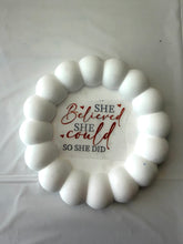 Load image into Gallery viewer, Gypsum Bubble Tray with Quote
