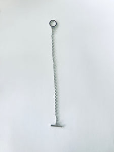 Fob Bracelet - Silver Plated