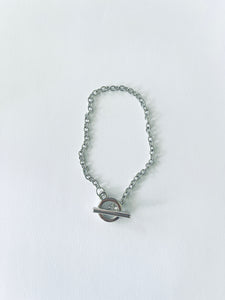 Fob Bracelet - Silver Plated