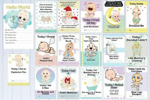 Baby Milestone Cards