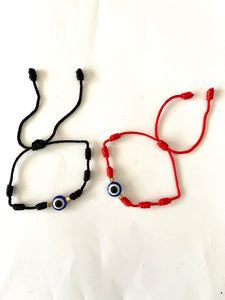 7 Knot Evil Eye Bracelet