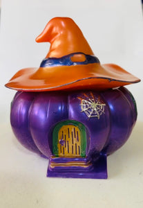 Halloween Pumpkin Jars