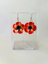 Load image into Gallery viewer, Plumeria (Frangipani) Drop Earrings
