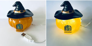 Halloween Pumpkin Jars
