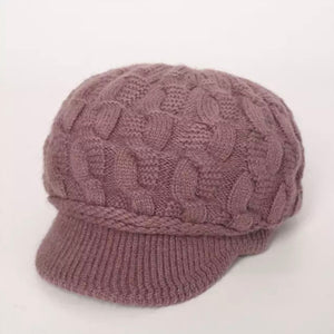 Peaked Knit Hat
